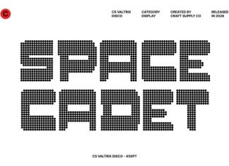 CS Visible Disco Font preview image 2