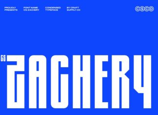 CS Zachery – Condensed Font preview image 1