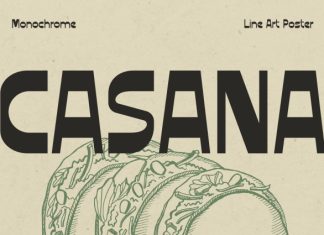 Casana Font preview image 1