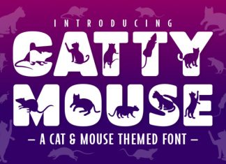 Catty Mouse Font preview image 1