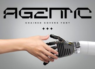 Chained Covers – Futuristic Font preview image 3