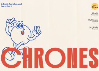 Chrones DEMO Font preview image 1