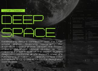Chronos Galaxia Pixelated Font preview image 2