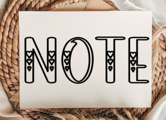 Chubby Beloved Font preview image 3