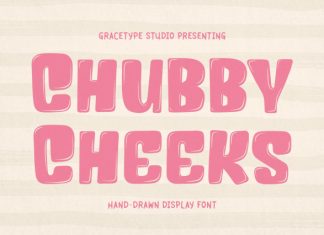 Chubby Cheeks Font preview image 1