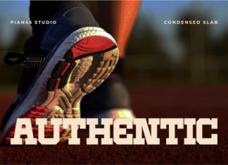Chunky Varsity – Condensed Slab Font preview image 2