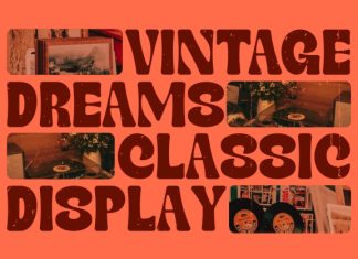 Cintag – Retro Bold Display Font preview image 2