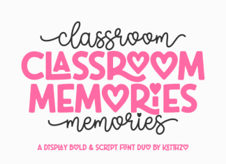 Classroom Memories Font preview image 1