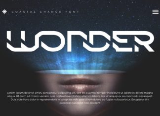 Coastal Change – Futuristic Font preview image 2