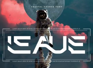 Coastal Change – Futuristic Font preview image 1