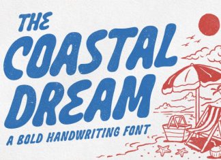 Coastal Dream – Bold Display Font preview image 1