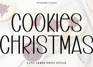 CookIes ChrIstmas Font preview image 1