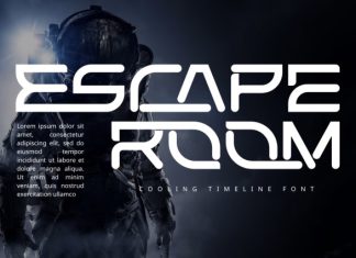Cooling Timeline Demo Font preview image 2