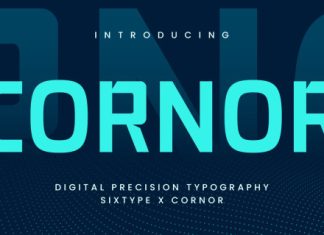 Cornor – Font preview image 1
