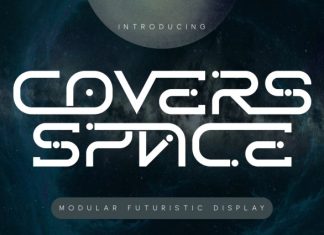 Covers Space Font preview image 1