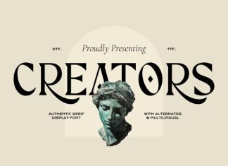 Creators Font preview image 1
