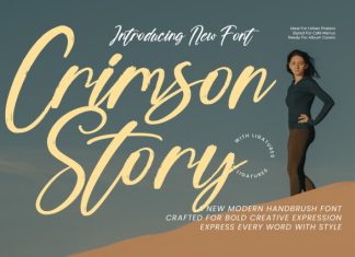 Crimson Story Font preview image 1