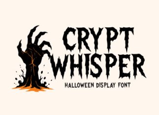 Crypt Whisper Font preview image 1