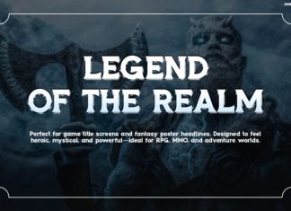 DIREHUNT Font preview image 2
