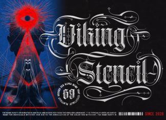 Dark Ritual Typeface Font preview image 3
