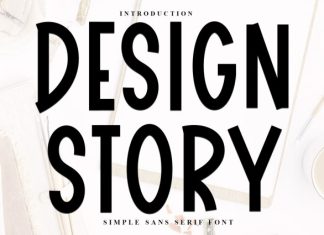 Design Story Font preview image 1