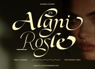 Dh Alani Rosle Font preview image 1