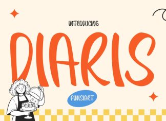 Diaris Font preview image 1