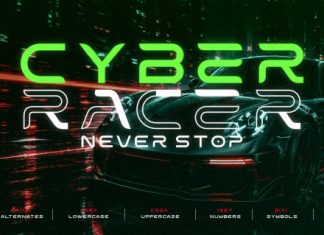 EGOS – Futuristic Sci-Fi Display Font preview image 3