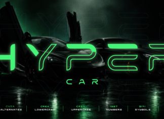 EGOS – Futuristic Sci-Fi Display Font preview image 2