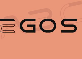EGOS – Futuristic Sci-Fi Display Font preview image 1