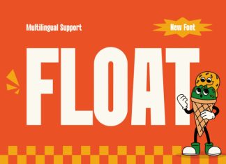 Float Font preview image 1