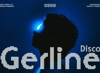 Gerline Disco Font preview image 1