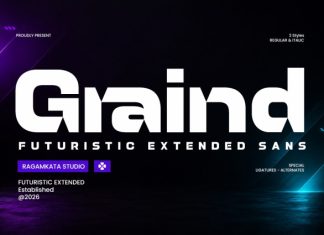 Graind – Sans Serif Font preview image 1