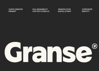 Granse – Modern Sans Serif Font preview image 1