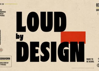 Gravorn – Bold Condensed Display Typeface Font preview image 3