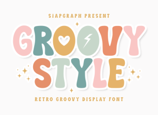 Groovy Font preview image 1