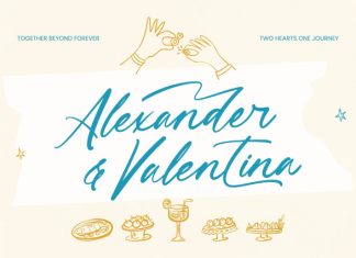 Heavenly Moments – Handwritten Ink Font preview image 3