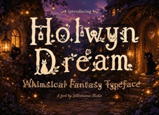 Holwyn Dream Font preview image 1
