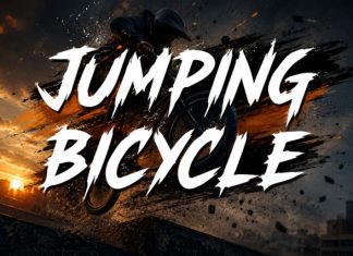 Hunter Velocity Font preview image 3