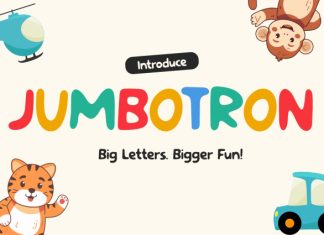 Jumbotron Font preview image 1