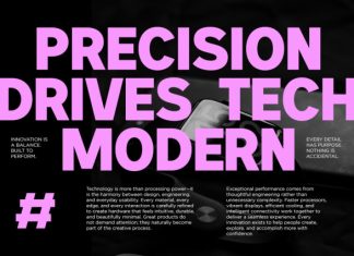 Kaineto – Geometric Bold Sans Serif Font preview image 2