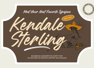 Kendale Sterling Font preview image 1