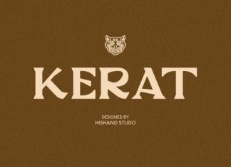 Kerat Serif Font preview image 1