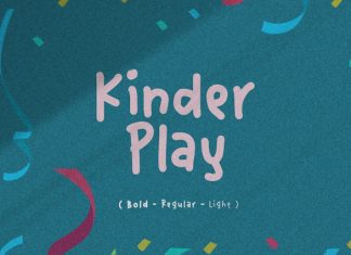 Kinder Play Font preview image 1