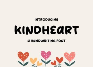 Kindheart Font preview image 1