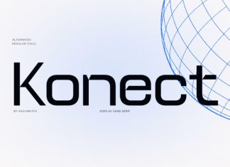 Konect Demo Font preview image 1