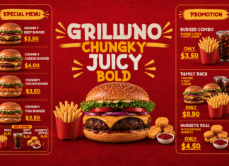 Laburger – Burger Display Font preview image 3