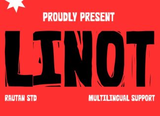 Linot Font preview image 1