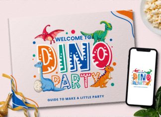 Little Dino Font preview image 2