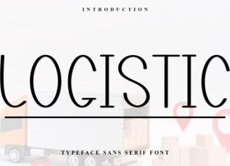 Logistic Font preview image 1